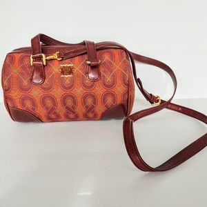 Vintage Anna Sui Crossbody Baguette Bag